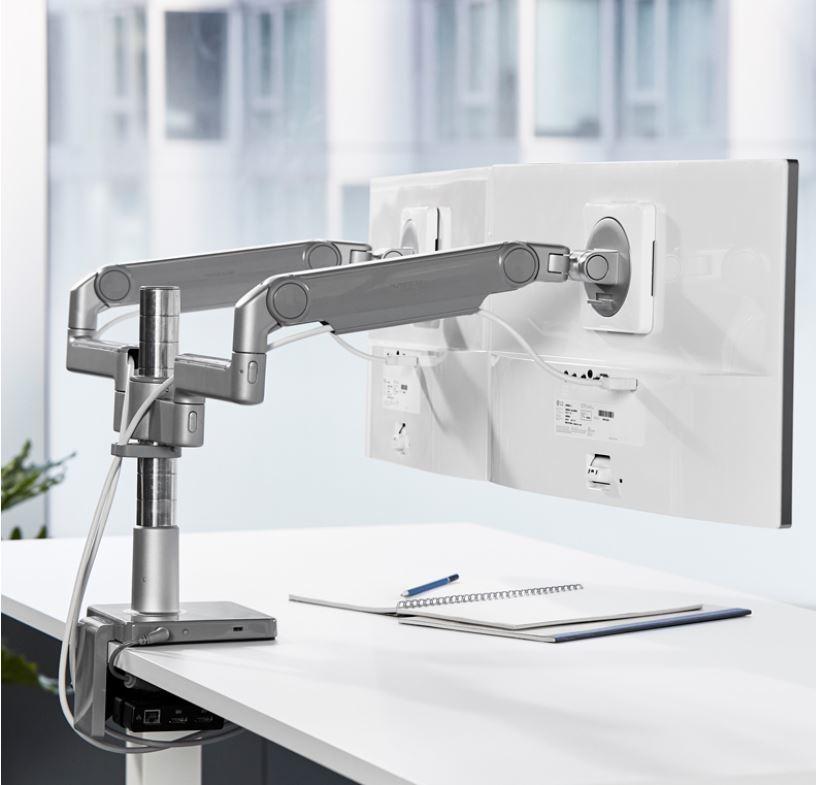 Monitor Arms &amp; Integrated Docks