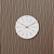 Bankers Wall Clock, 19" Decor Arne Jacobsen 