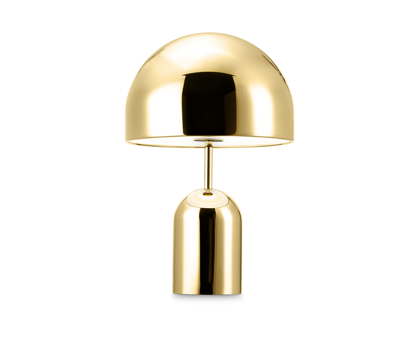 Bell Portable LED Table Lamp Table Lamps Tom Dixon Gold 