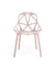 Chair One Stacking - Star Base - 2-Pack Outdoors Magis Blush Seat & Legs 