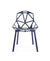 Chair One Stacking - Star Base - 2-Pack Outdoors Magis Purple Seat & Legs 