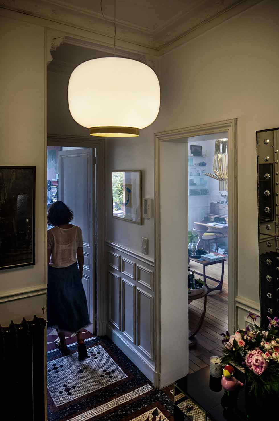 Chouchin Reverse Suspension Lamp suspension lamps Foscarini 
