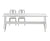 Emeco Run Bench - Aluminum Benches Emeco 