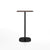Emeco 2 Inch Flat Base Bar Height Table - Rectangular Top Coffee table Emeco Black Powder Coated Aluminum Walnut Wood 