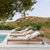 White Boucle Light Outdoor Cushion Outdoors Ethnicraft 