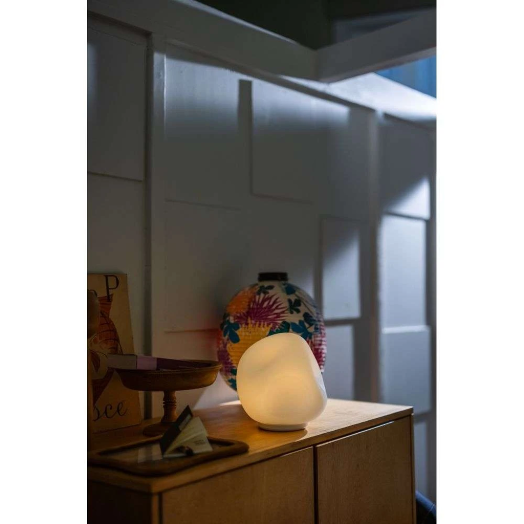 Foscarini Hoba Midi Table Lamp Dimmable White