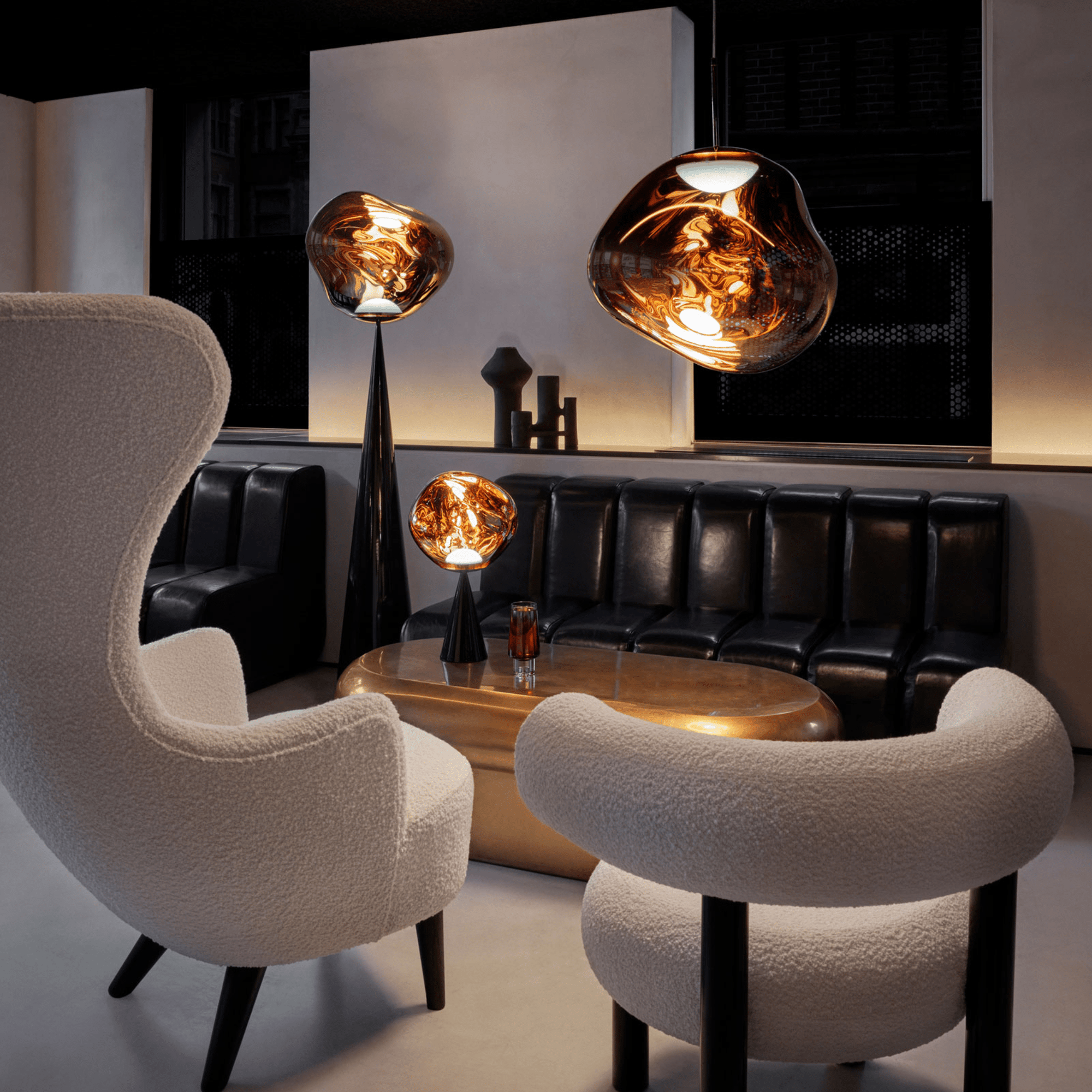 Melt Cone Fat Floor Lamp Floor Lamps Tom Dixon 
