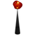 Melt Cone Fat Floor Lamp Floor Lamps Tom Dixon Black/Copper 