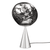 Melt Cone Fat Table Lamp Table Lamps Tom Dixon Silver/Silver 