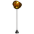 Melt Cone Slim Floor Lamp Floor Lamps Tom Dixon Gold 
