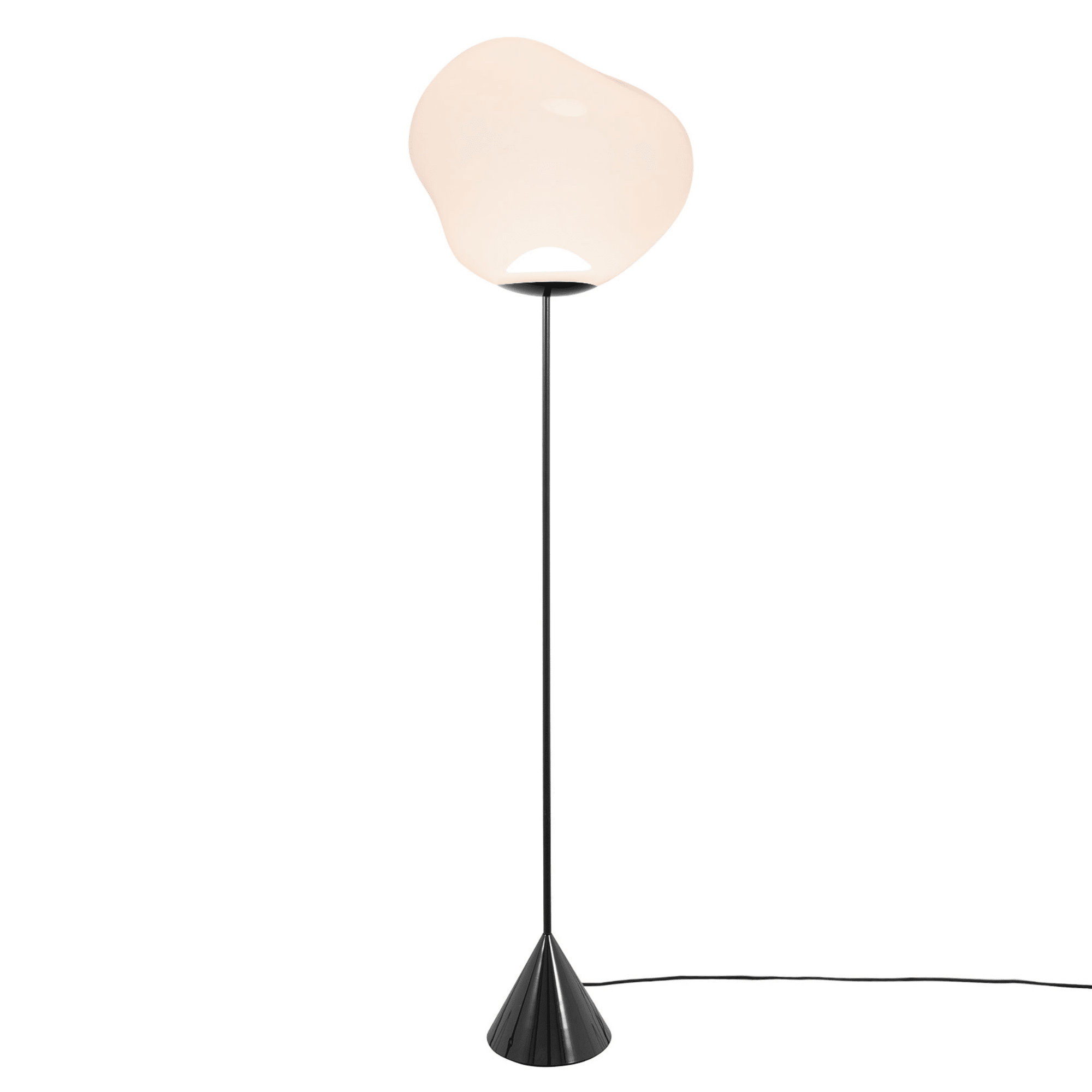 Melt Cone Slim Floor Lamp Floor Lamps Tom Dixon Opal 