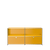 USM Haller Closed Storage Credenza C2A - With Perforated Inside upper Panels storage USM Golden Yellow 