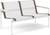 1966 Two Seat Lounge chair with Arms