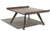 Nakashima Splay-Leg Table Coffee Tables Knoll American Walnut 