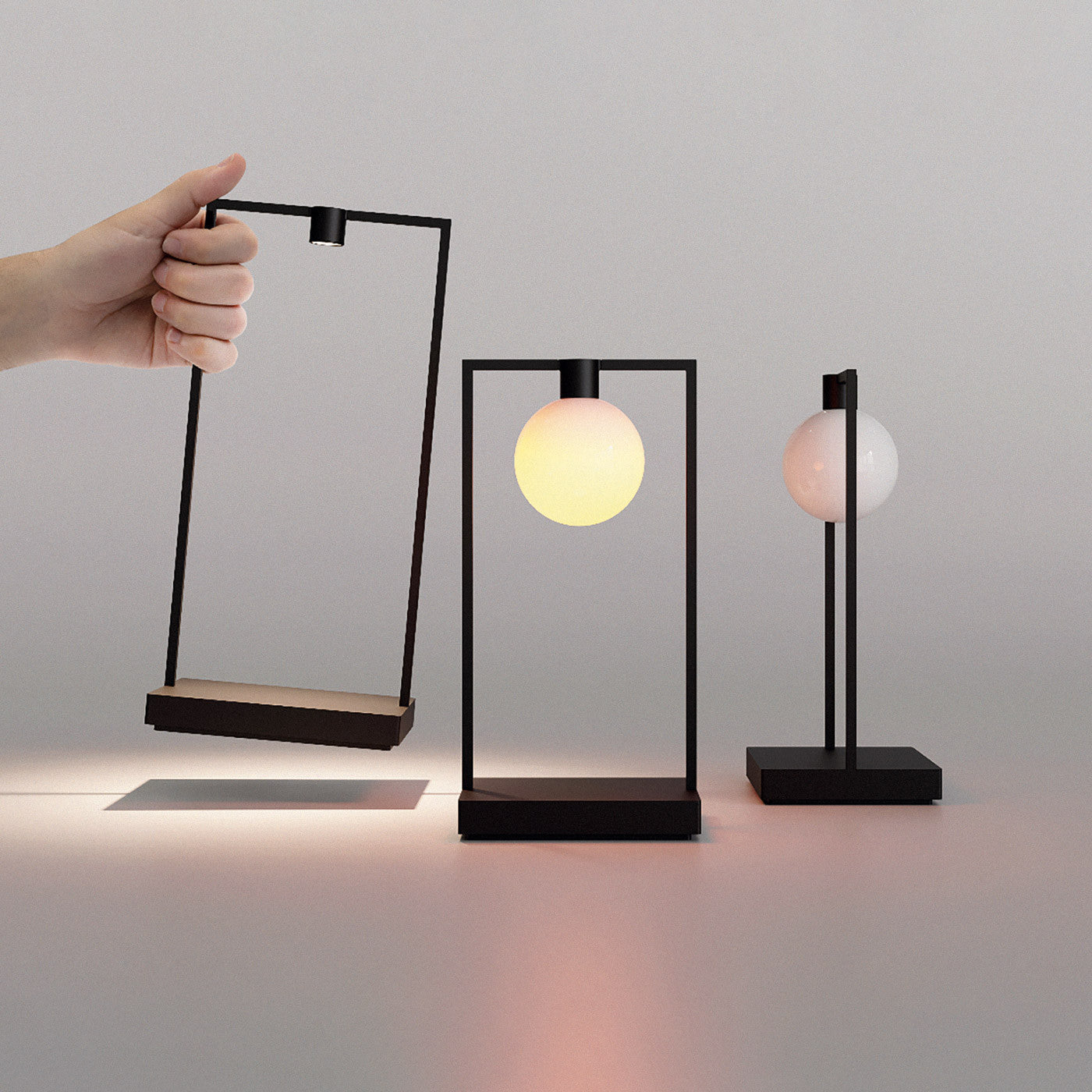 Curiosity 36 w/Sphere Table Lamp