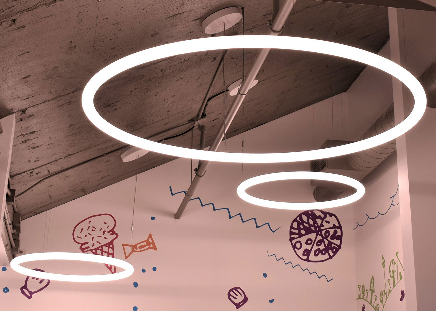 Alphabet of Light Circular Suspension
