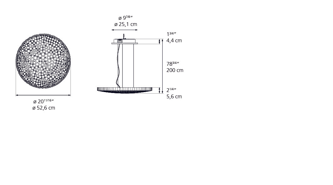 Calipso LED Suspension Light