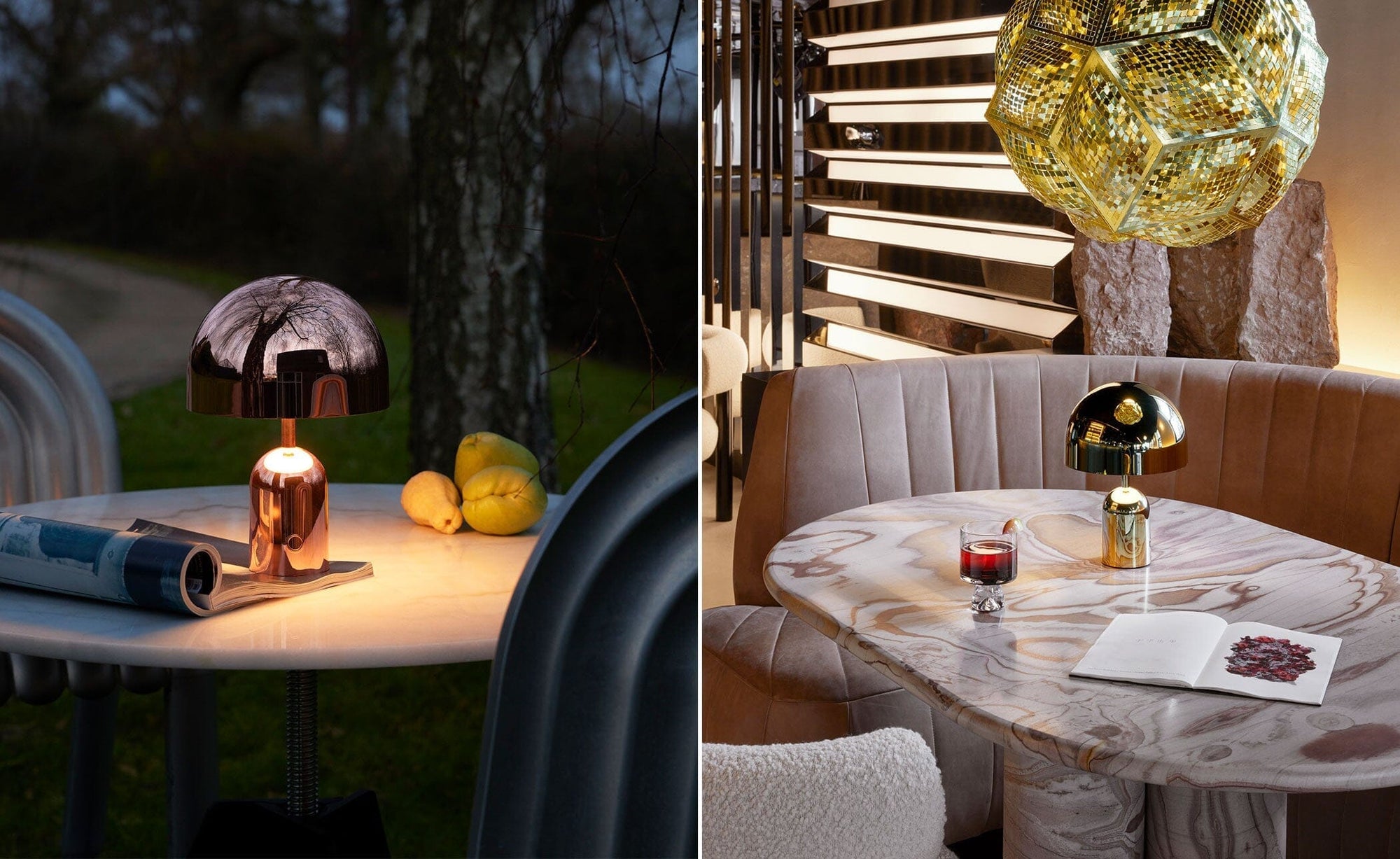 Bell Portable LED Table Lamp Table Lamps Tom Dixon 
