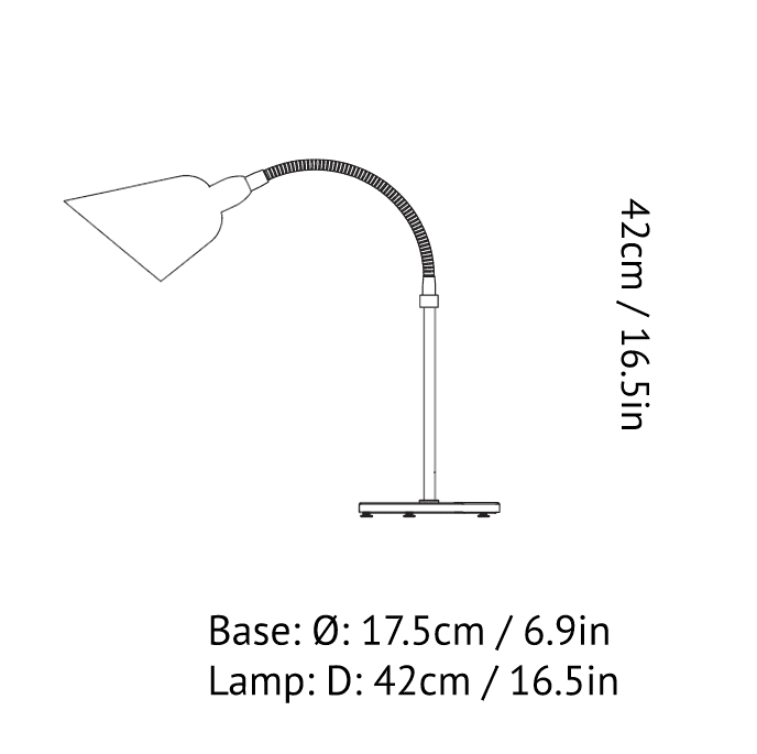 Bellevue Table Lamp AJ8 Table Lamp &Tradition 