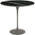 Saarinen Side Table - 22” Oval side/end table Knoll Grey Black Andes, Granite 