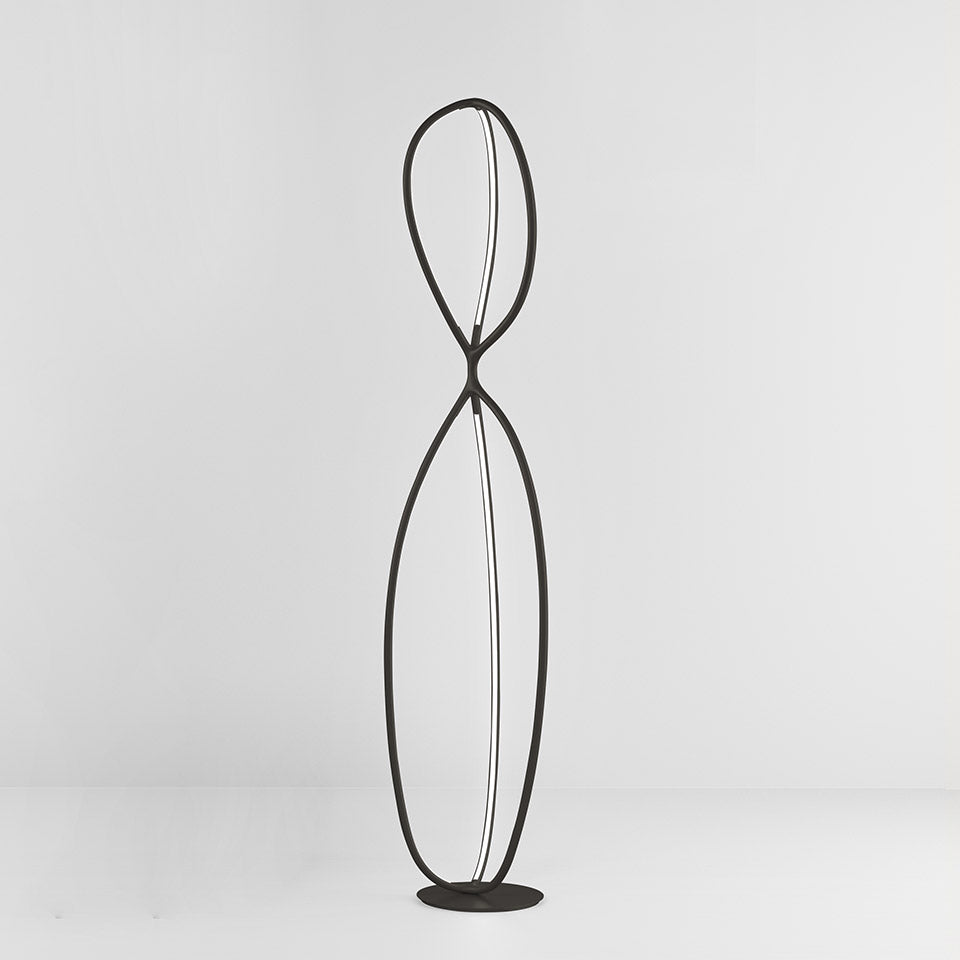 Arrival Floor Lamp Table Lamps Artemide Black