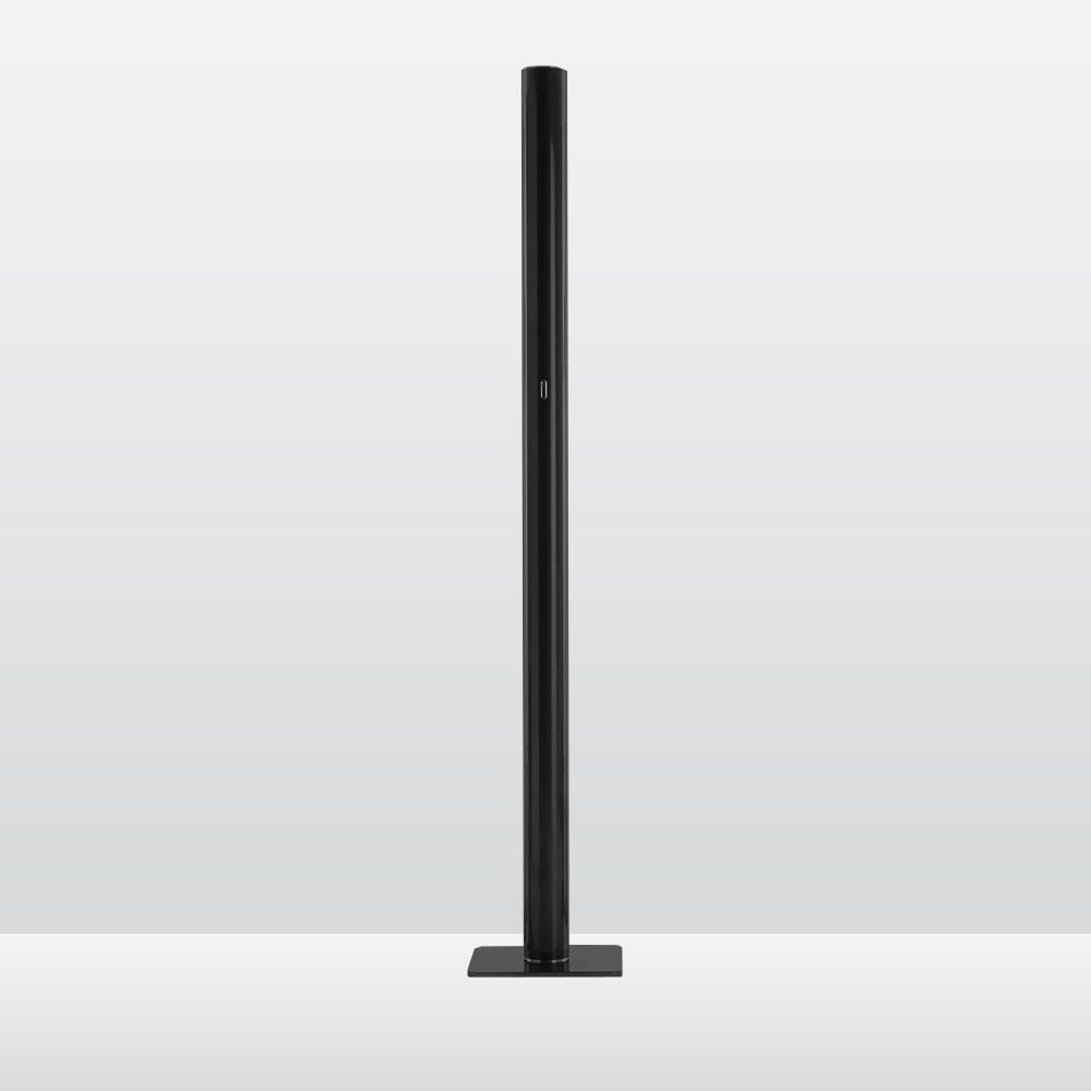 Ilio 45W LED Floor Light 120V Floor Lamp Floor Lamps Artemide Black 