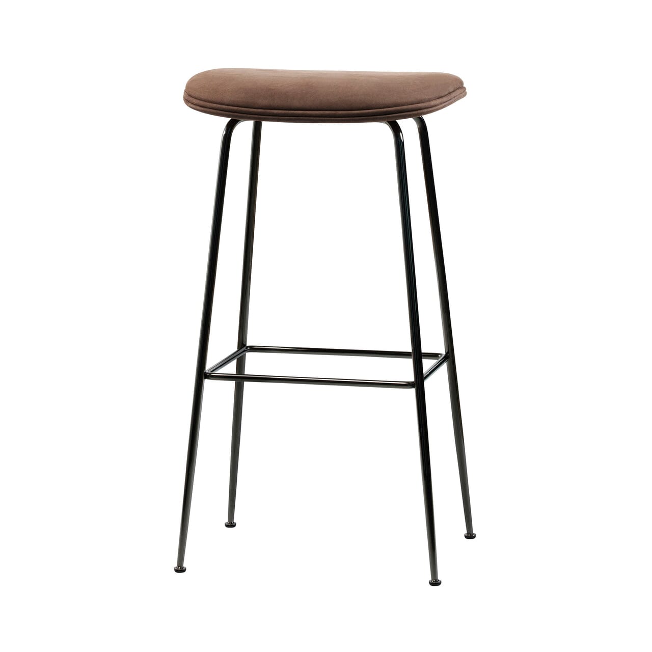 Beetle Bar Stool - Fully Upholstered Stools Gubi 