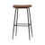 Beetle Bar Stool - Fully Upholstered Stools Gubi 