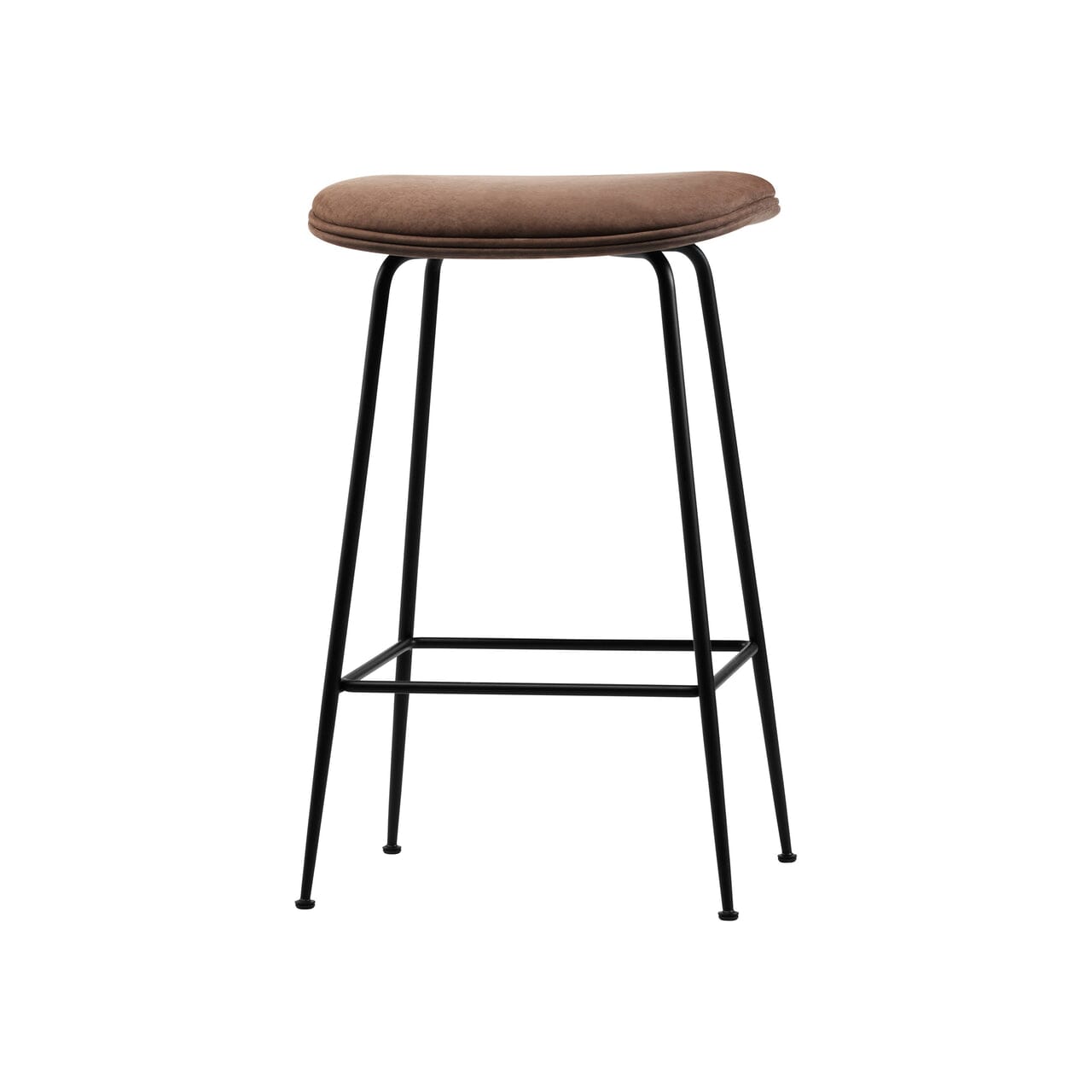 Beetle Bar Stool - Fully Upholstered Stools Gubi 