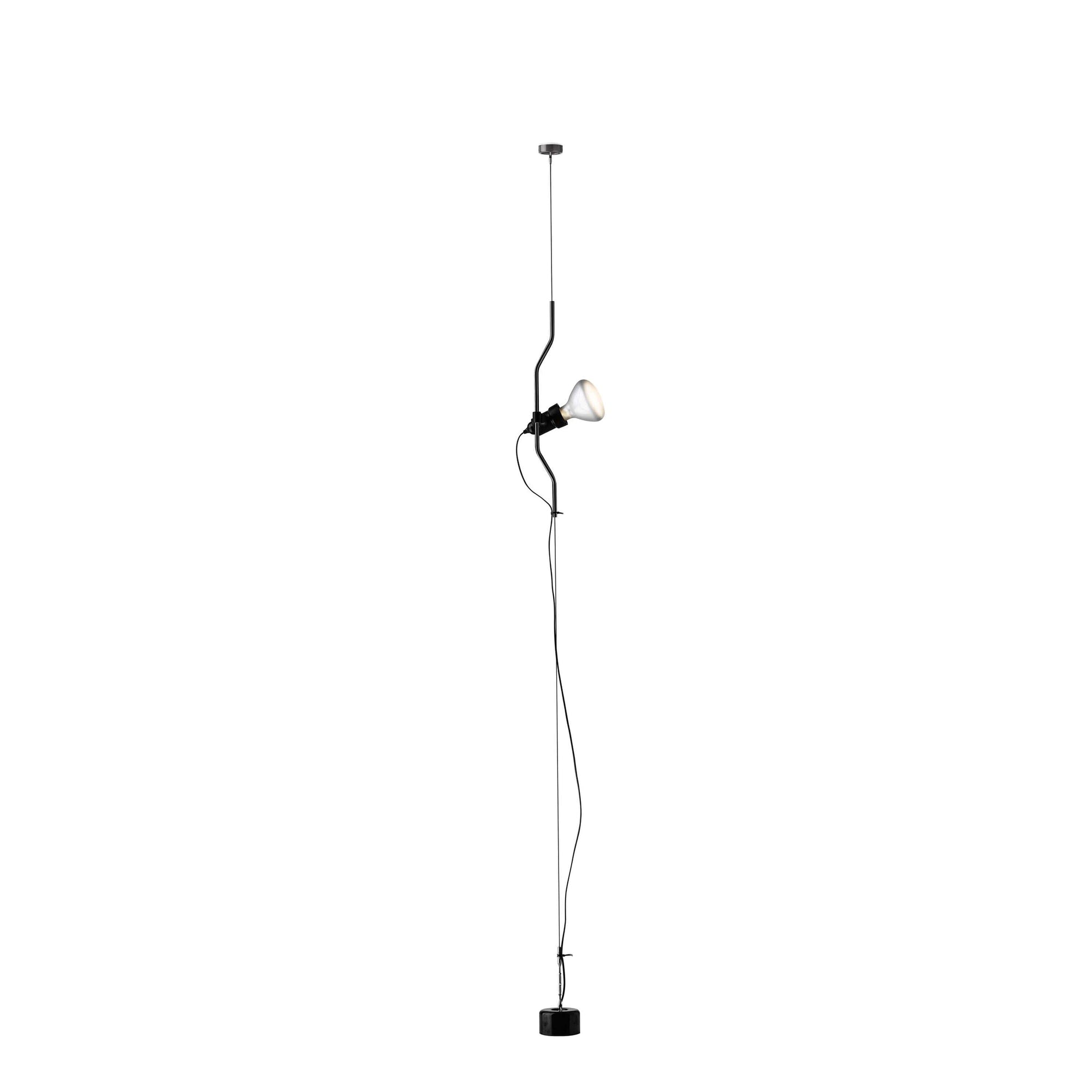 Parentesi Pendant Ceiling Lamp pendant Lamps Flos Black 
