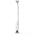 Toio Led Floor Lamp Floor Lamps Flos Black 