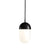 Dot Pendant Light hanging lamps Woud Large - 8.2" Black 