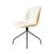 Beetle Meeting Chair with Swivel Base - Veneer Shell - Front Upholstered Chairs Gubi 