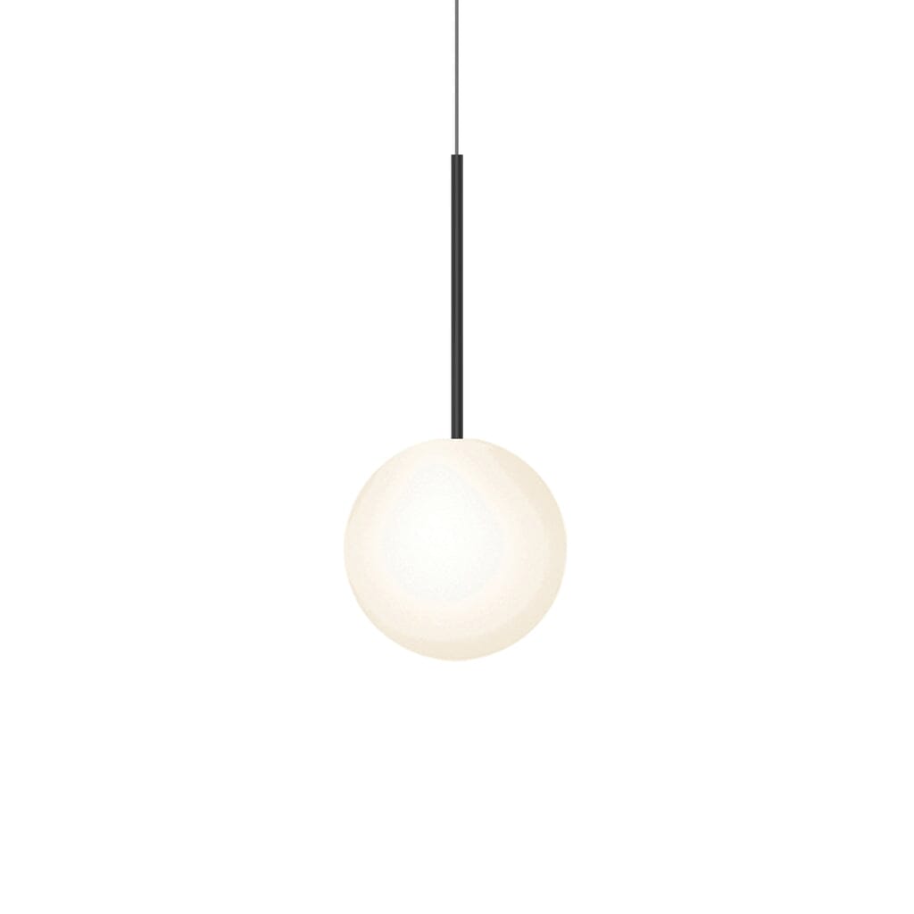 Bola Sphere Pendant Light Pendant Lights Pablo Matte Black 10" 