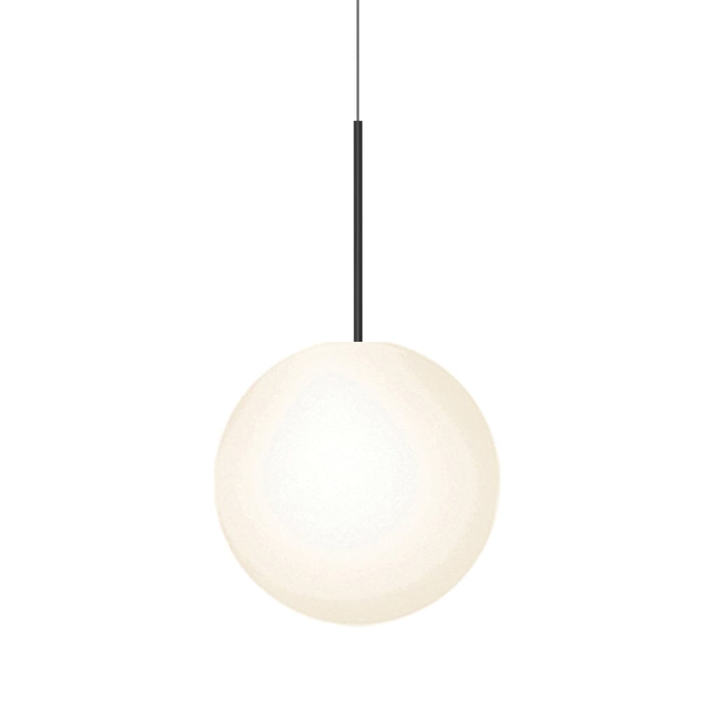 Bola Sphere Pendant Light Pendant Lights Pablo Matte Black 16" 