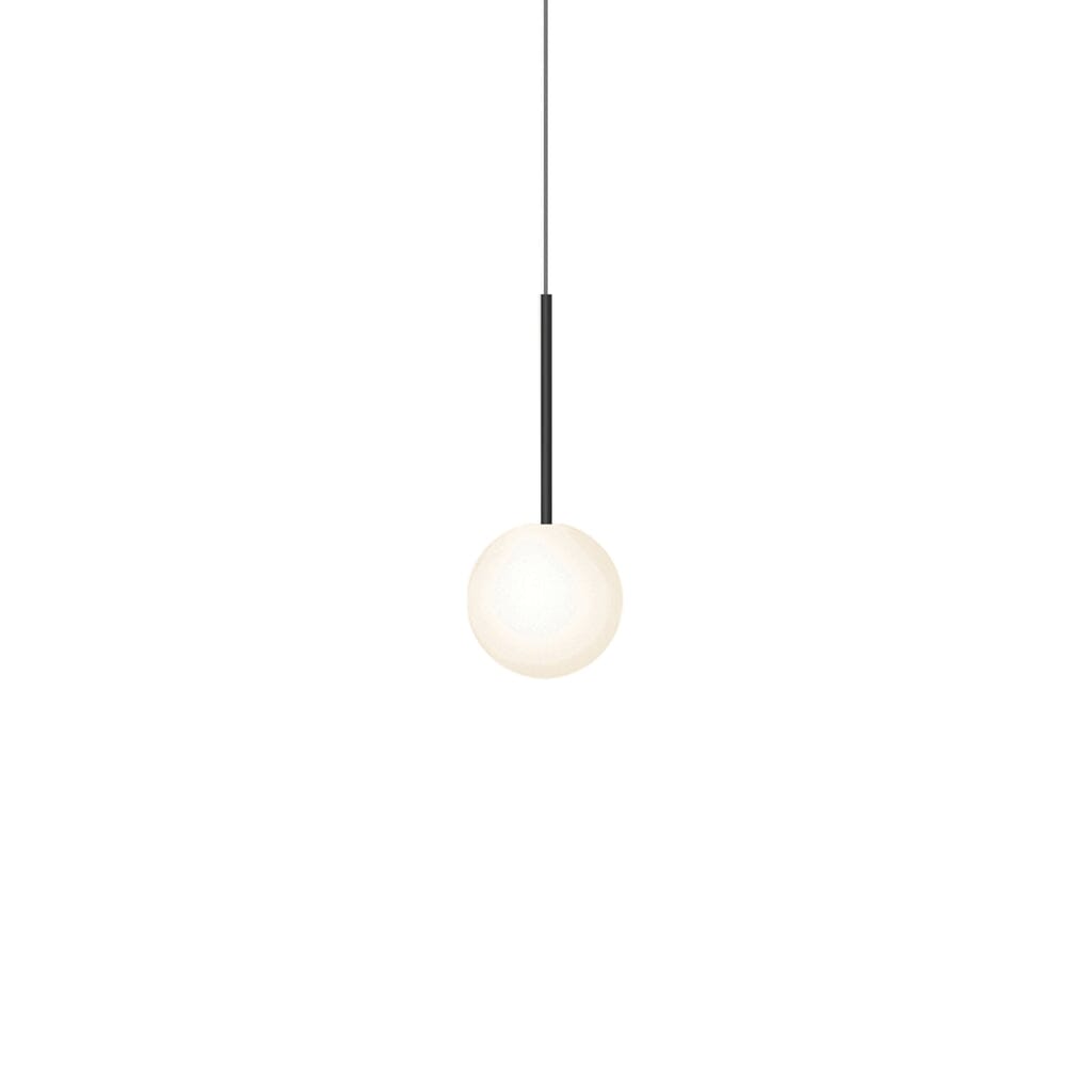 Bola Sphere Pendant Light Pendant Lights Pablo Matte Black 6" 