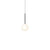 Bola Sphere Pendant Light Pendant Lights Pablo Matte Black 6" 