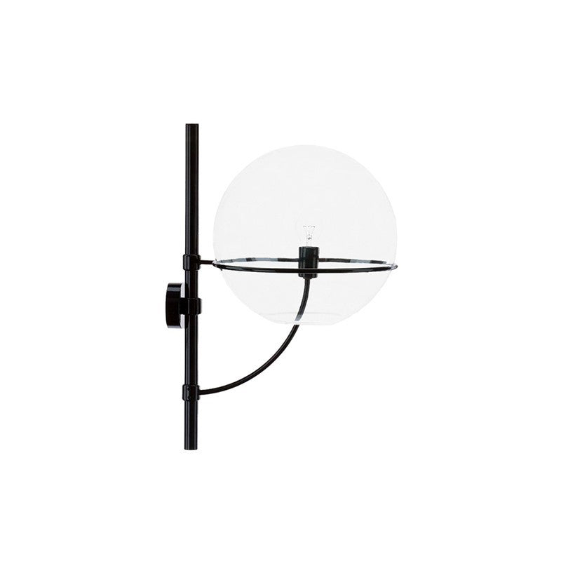 Lyndon Outdoor Wall Light 160 Wall Lights Oluce Black 15.6" 