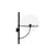 Lyndon Outdoor Wall Light 160 Wall Lights Oluce Black 15.6" 