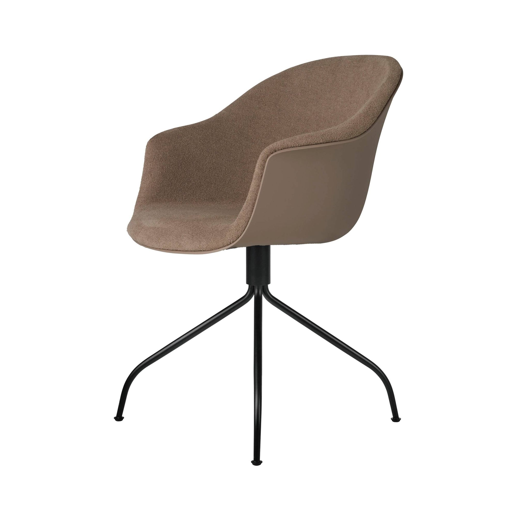 Bat Swivel Base Meeting Chair - Front Upholstered Chairs Gubi 