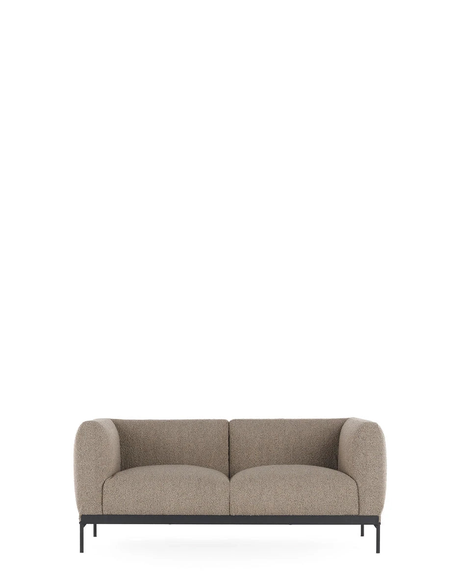 Asia Sofa 2 Seater Sofa Kartell Bouclé - Beige 
