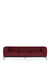Asia Sofa 3 Seater Sofa Kartell Bouclé - Burgundy 