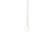 Bola Sphere Pendant Light Pendant Lights Pablo Brass 4" 