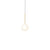 Bola Sphere Pendant Light Pendant Lights Pablo Brass 6" 