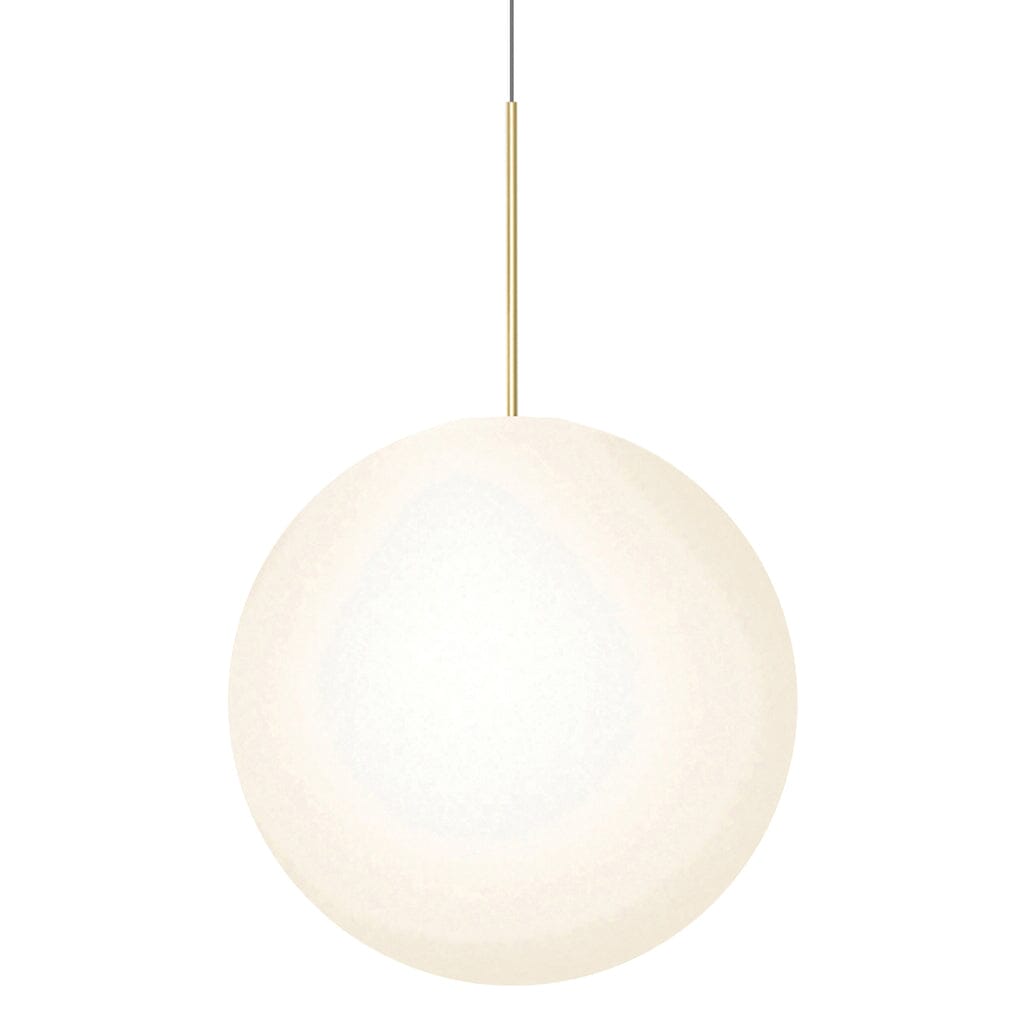 Bola Sphere Pendant Light Pendant Lights Pablo Brass 24" 
