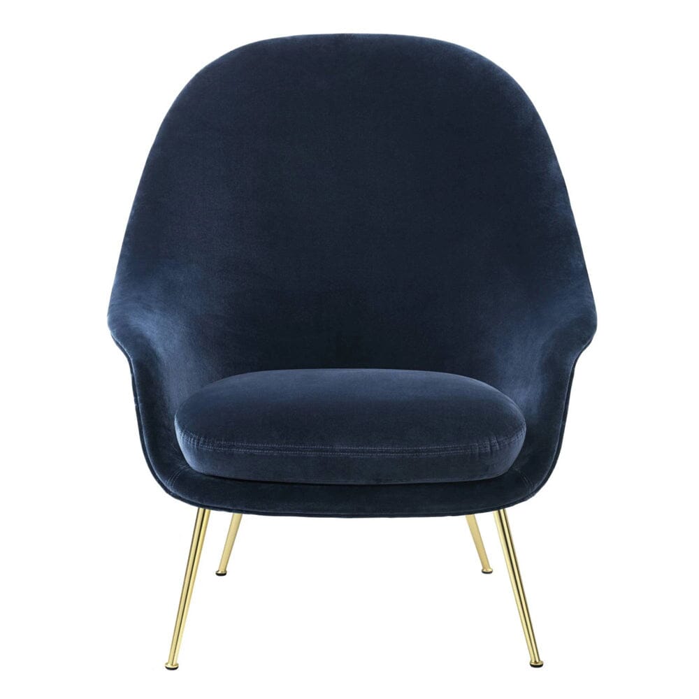 Bat Lounge Chair - High Back With Conic Base lounge chairs GUBI 