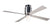 Lapa Flush Ceiling Fan Ceiling Fans Modern Fan Co 