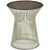 Platner Side Table side/end table Knoll Polished Nickel Bronze Glass 