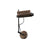 Colombo Wall Sconce 761 wall / ceiling lamps Oluce Anodic Bronze 