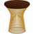 Platner Stool - Gold Stools Knoll 